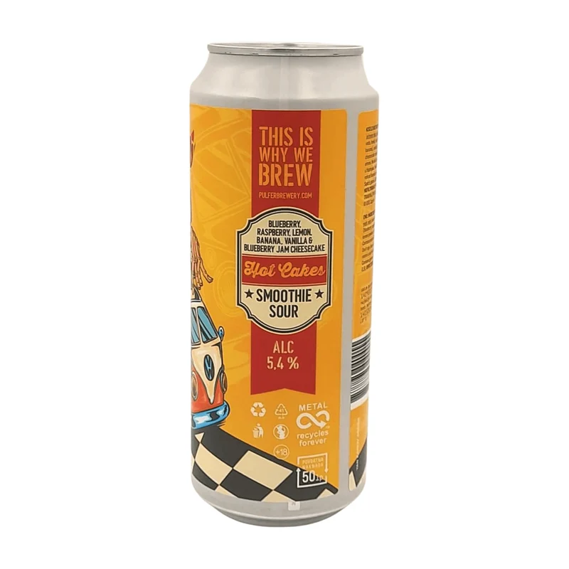 Pulfer Brewery Hot Cakes #2 | Blueberry Raspberry Lemon Banana Vanilla Blueberry Jam Cheesecake Smoothie Sour