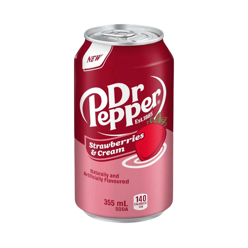 Dr. Pepper Strawberry & Cream 355ML