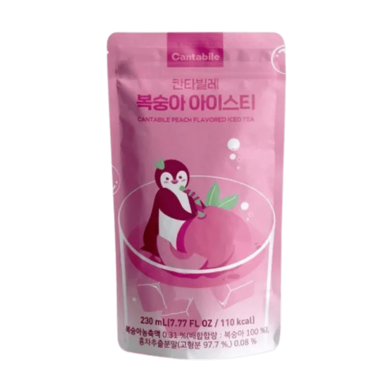CANTABILE Flavoured Ade Peach Ice Tea 230ML