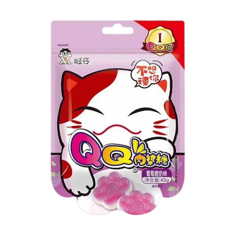 WANT WANT Joghurtgums 45G Traubenjoghurt Cats Claw