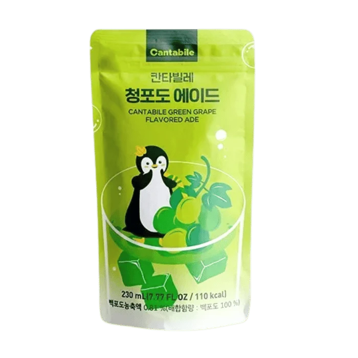 CANTABILE Flavoured Ade Green Grape 230ML