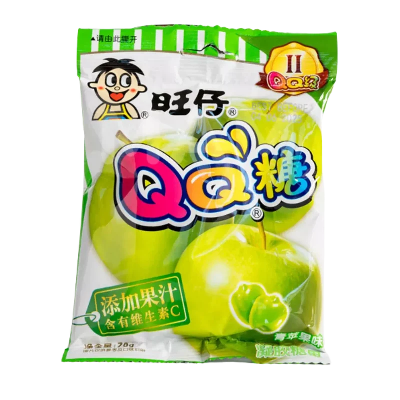 WANT WANT QQ Gummy Candy Apfel 70G