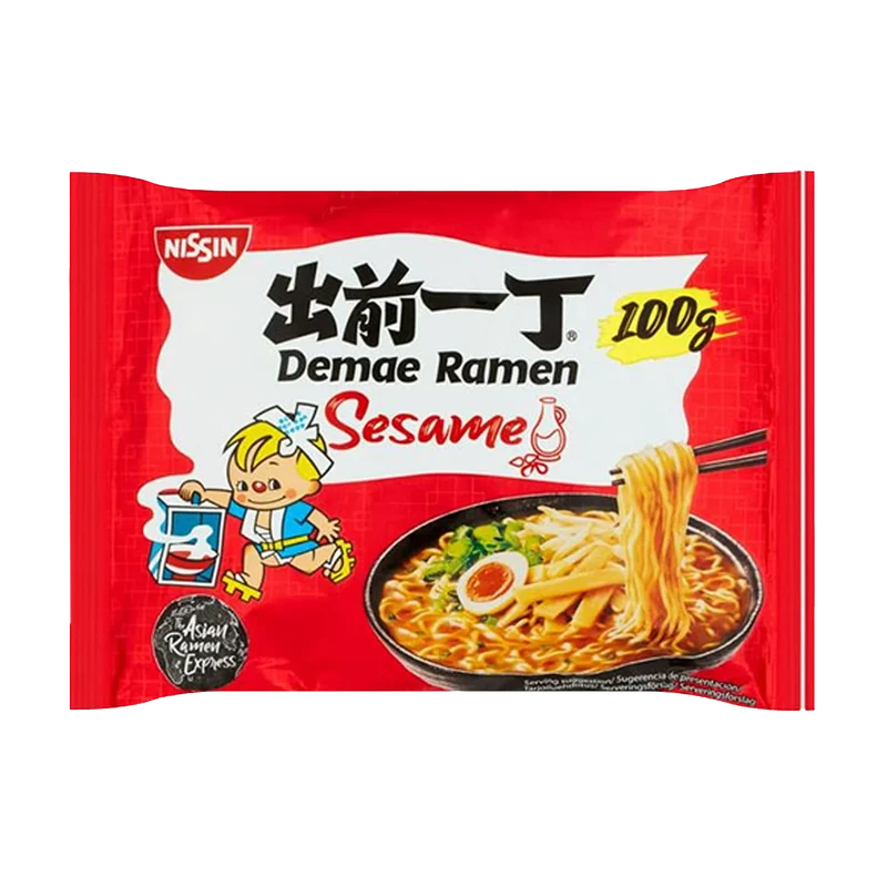 NISSIN Demae Ramen Sesame Flavor 100G
