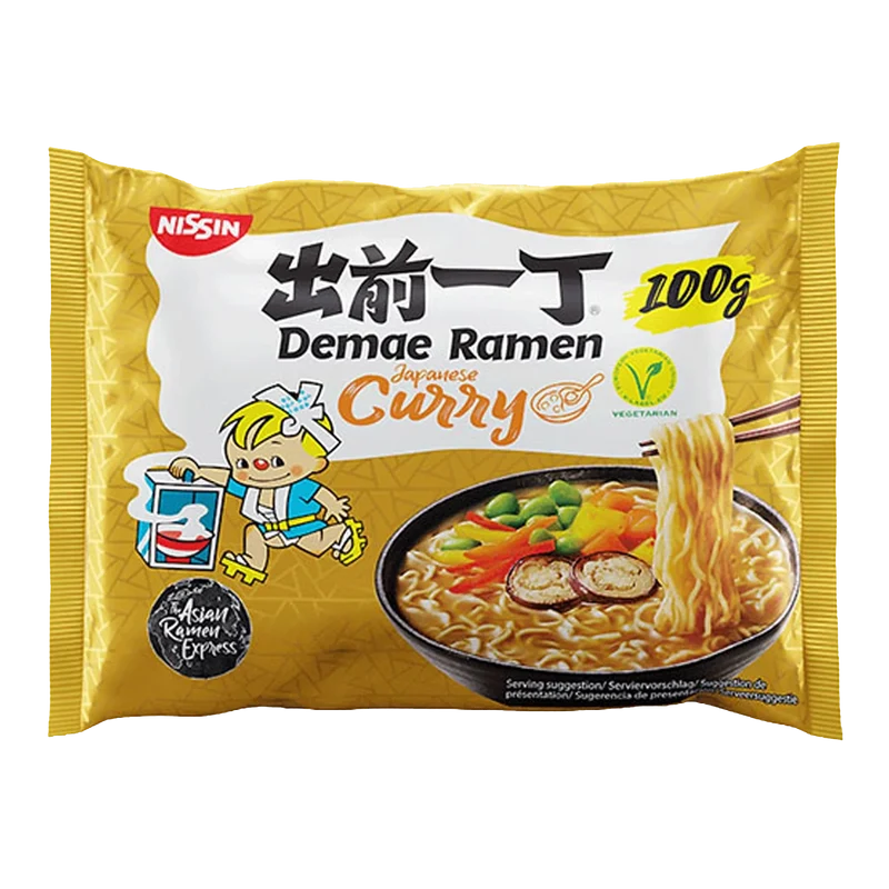 NISSIN Demae Ramen Japanese Curry 100G