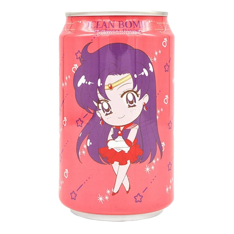 OCEAN BOMB Sailor Mars Erdbeer-Softdrink 330ML