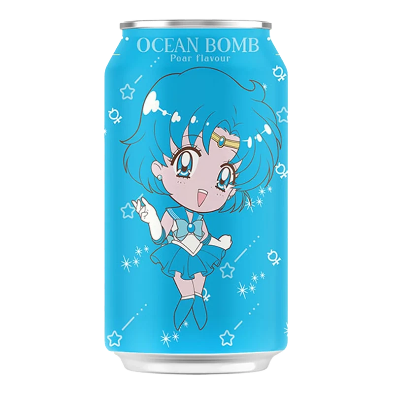 OCEAN BOMB Sailor Mercury Birnen-Softdrink 330ML