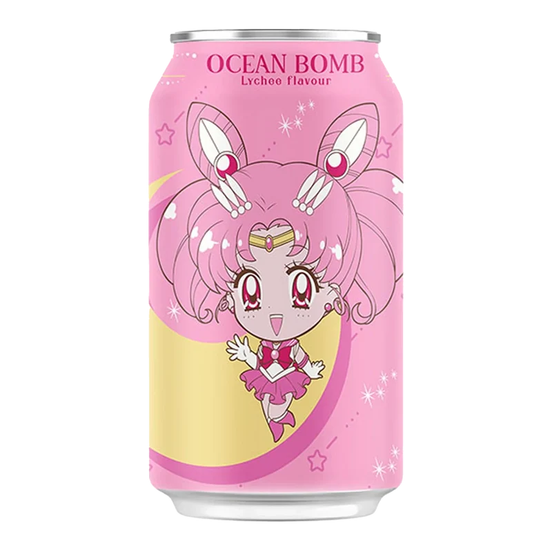 OCEAN BOMB Chibi Moon Lychee-Softdrink 330ML
