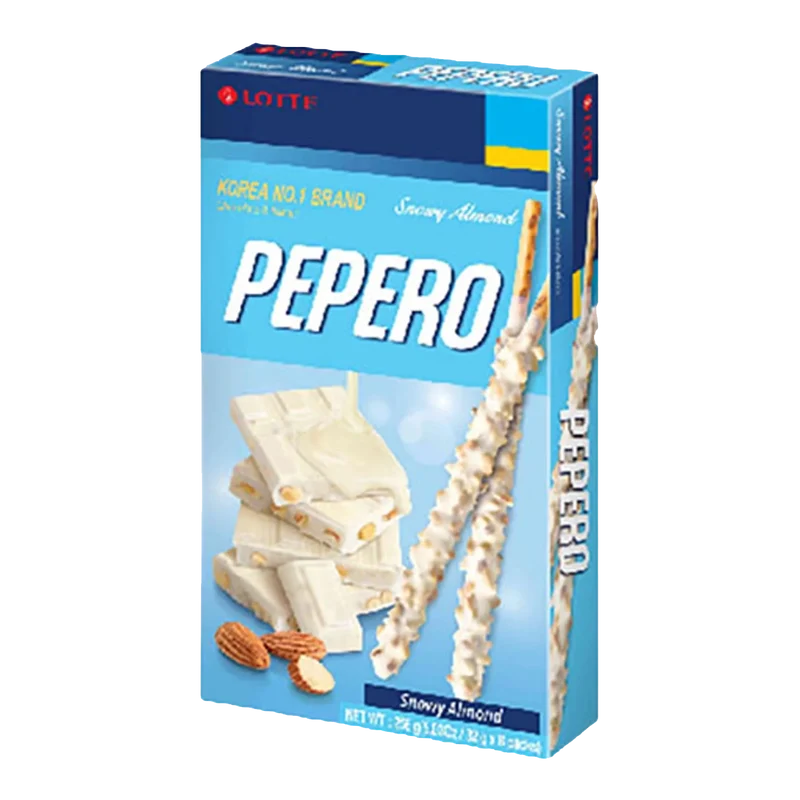 PEPERO Biskuit Stick Snowy Almond 36G