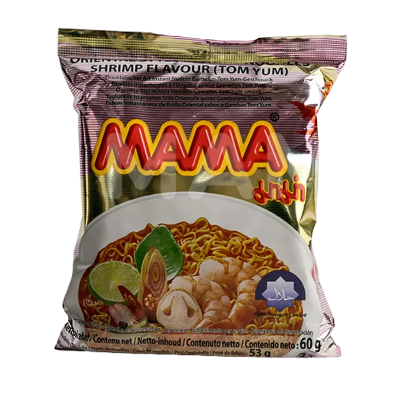 MAMA Oriental Style Shrimp Tom Yum Pk 60G