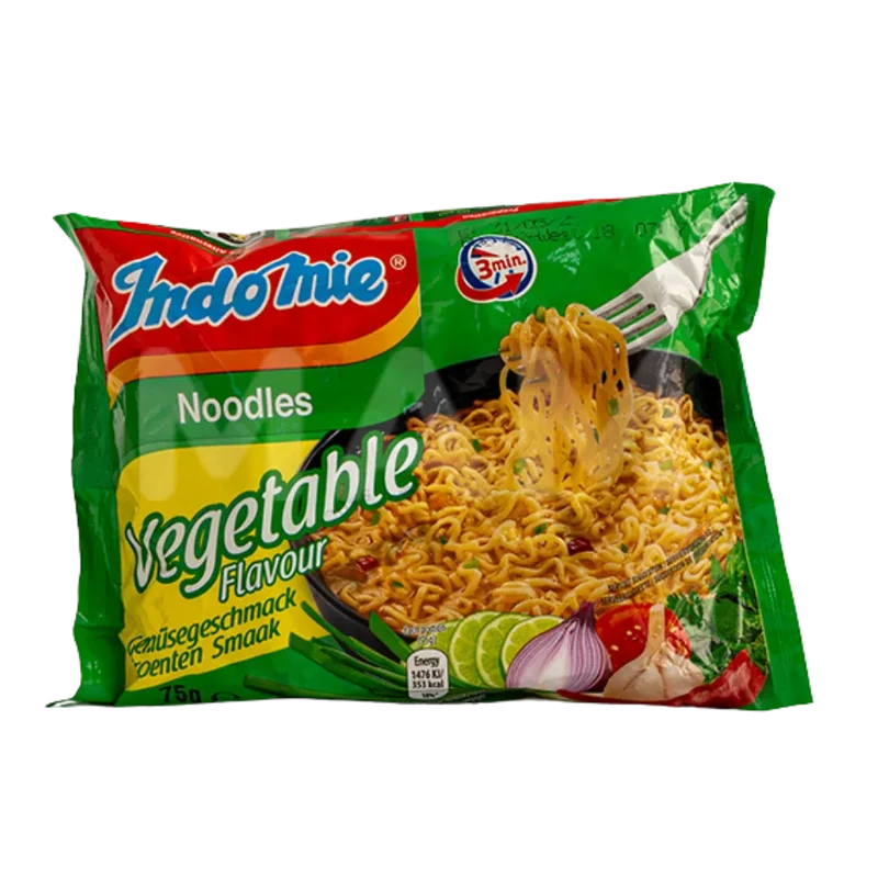 INDOMIE Noodles Vegetable Instant Nudeln Gemüse 75G