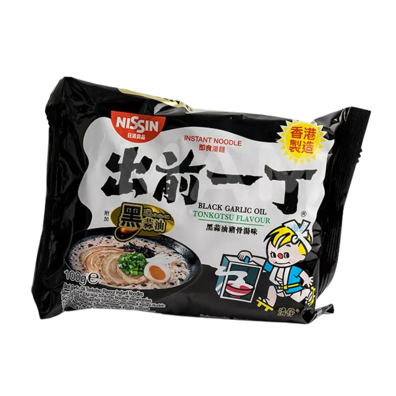 NISSIN Demae Ramen Garlic Tonkotsu Flavor 100G