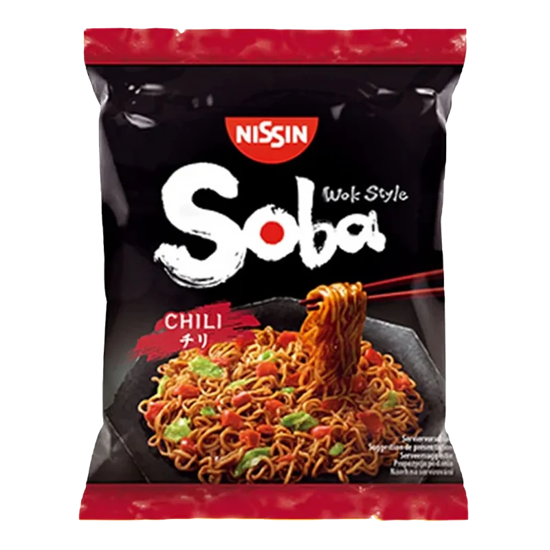 NISSIN Noodle Bag Soba Chili 110G