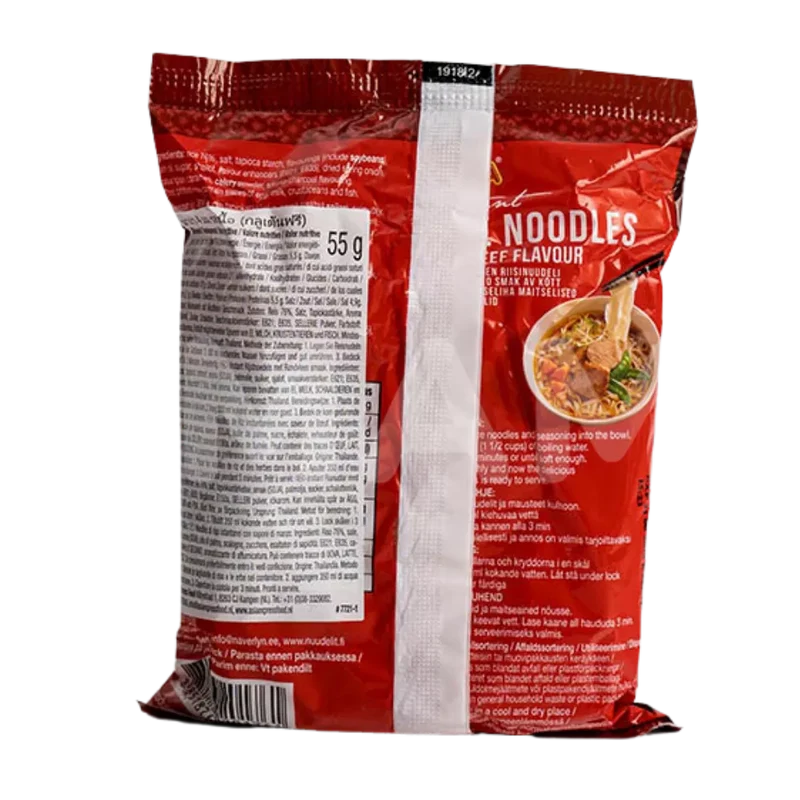 MAMA Instant Reisnudeln Stew Beef Glutenfrei 55G