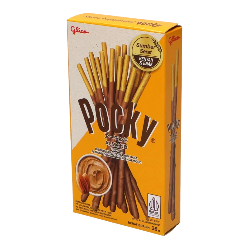 POCKY Biskuit Sticks Almond 36G
