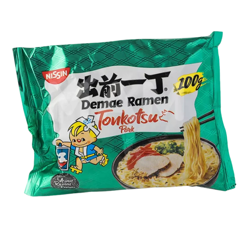 NISSIN Demae Ramen Tonkotsu Pork Flavor 100G