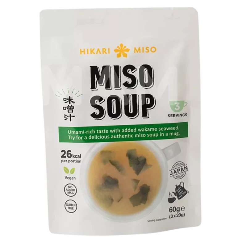 HIKARI MISO Instant Miso Miso Soup 3 Servings 60G
