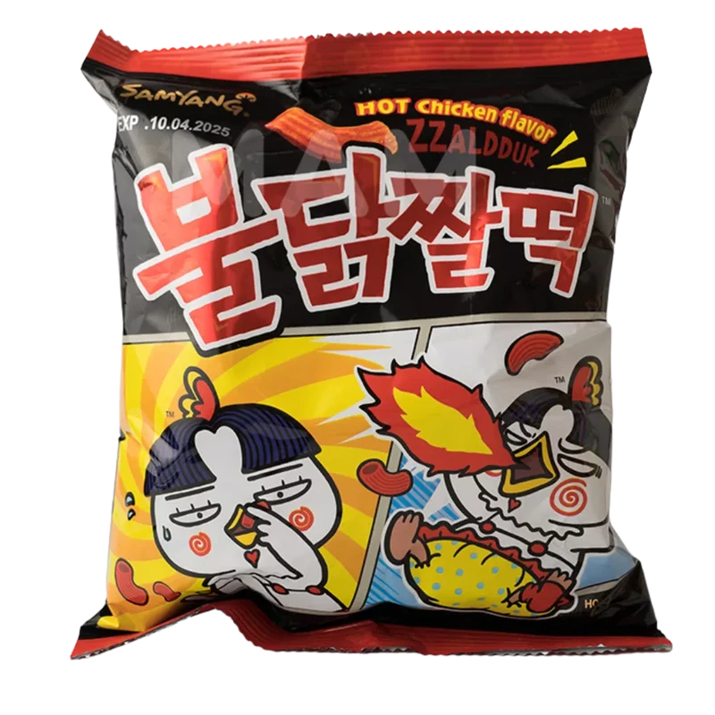 SAMYANG Zzaldduk Hot Chicken Snack 120G