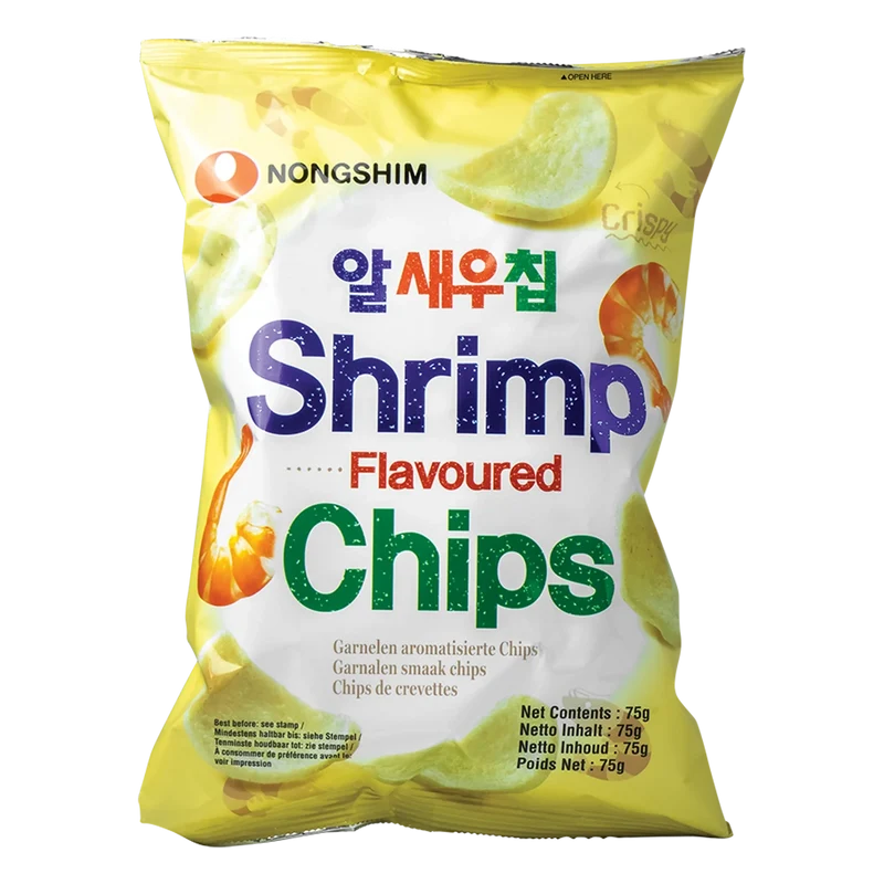 NONGSHIM Shrimp Flavored Chips 75G