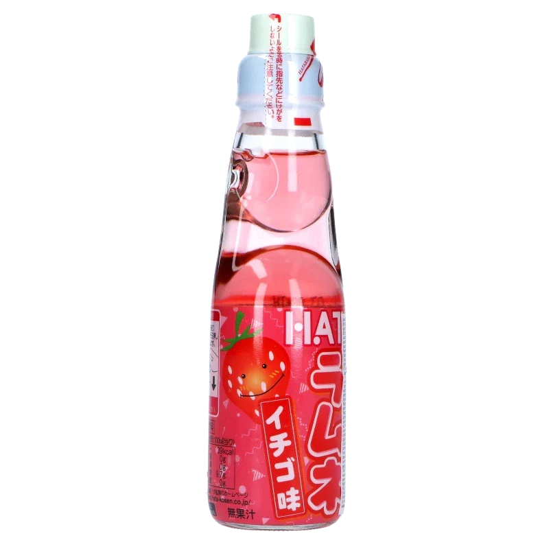 HATAKOSEN Ramune Strawbe. 200ML