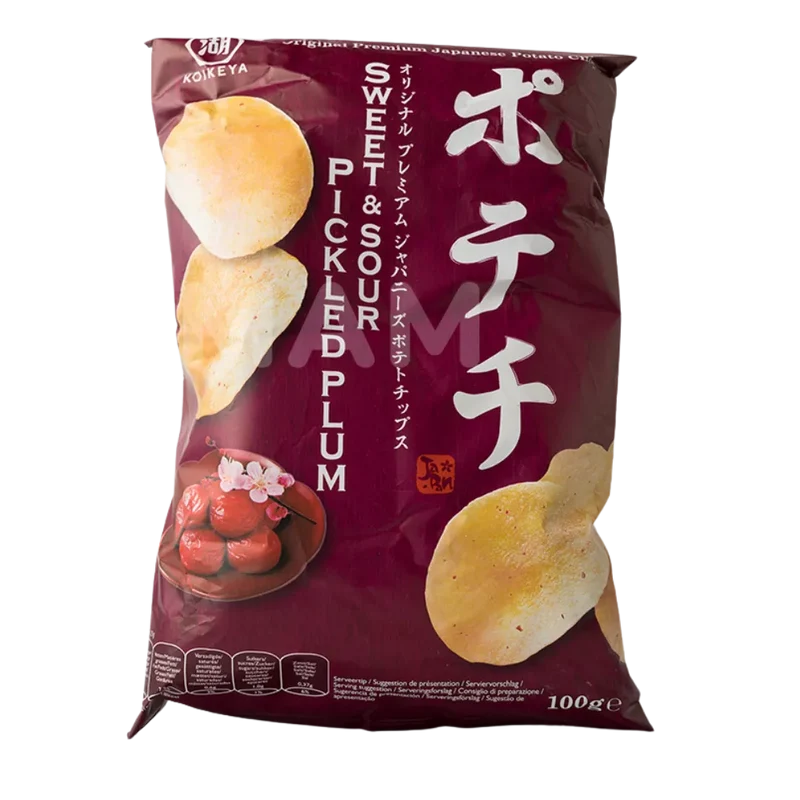 KOIKEYA Kartoffelchips Salzpflaume 100G