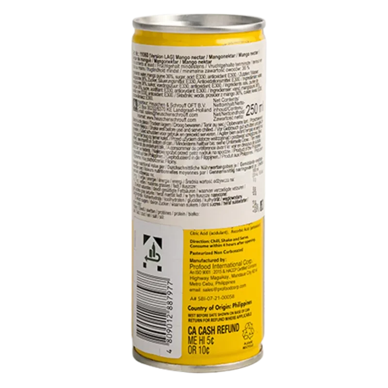 PHILIPPINE BRAND Mangonektar Ds 250ML
