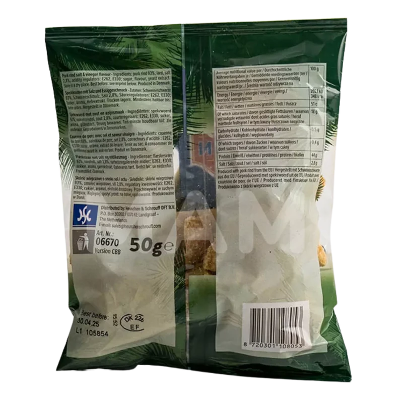 PINOY KITCHEN Chicharon Salt & Vinegar 50G