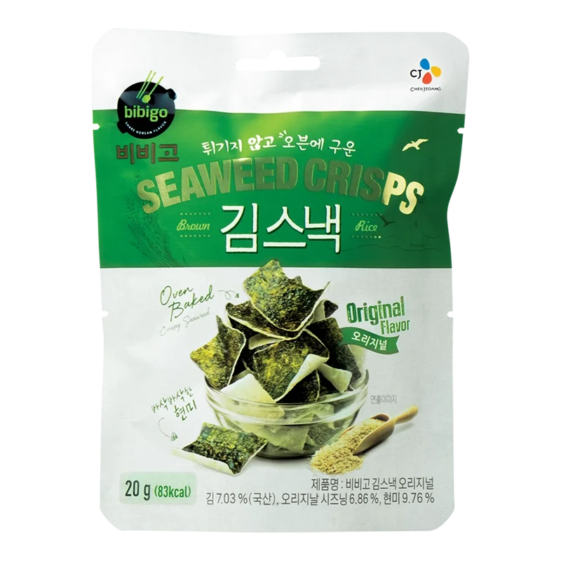 BIBIGO Seaweed Crips original 20G