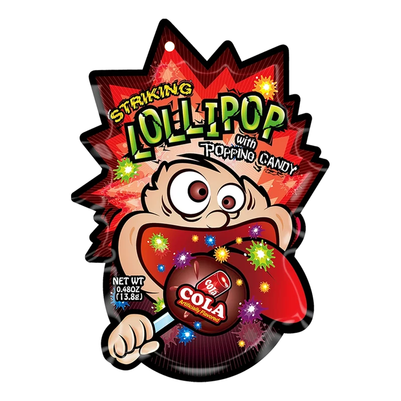 STRIKING Lollipop Popping Candy Cola 13,8G