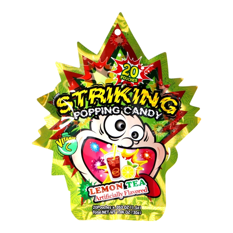 STRIKING Popping Candy Lemon Tea 30G