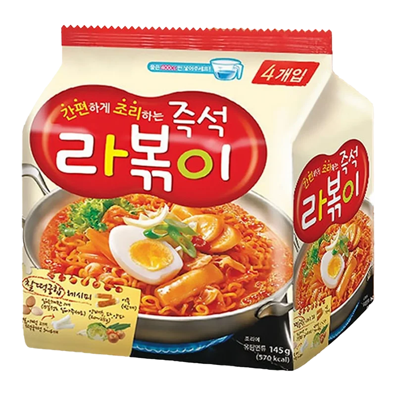 PALDO Ramen Rabokki Big Bag 4x145G