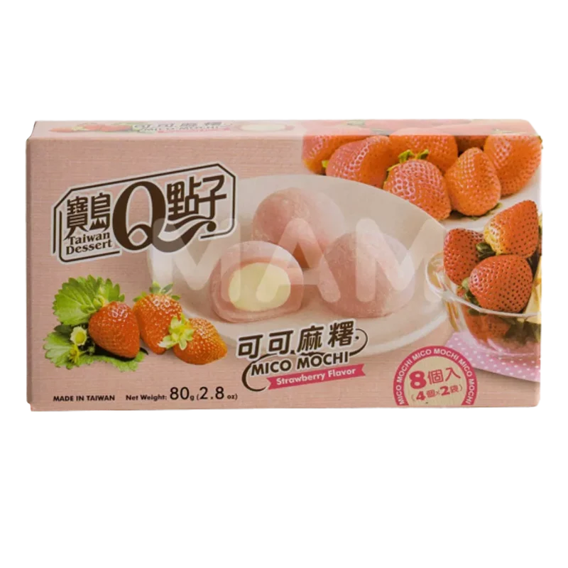 TW Q Mico Mochi Strawberry 80G
