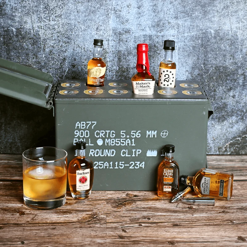 Operation Whiskey: 12 Whiskey Shots in an Ammo Can