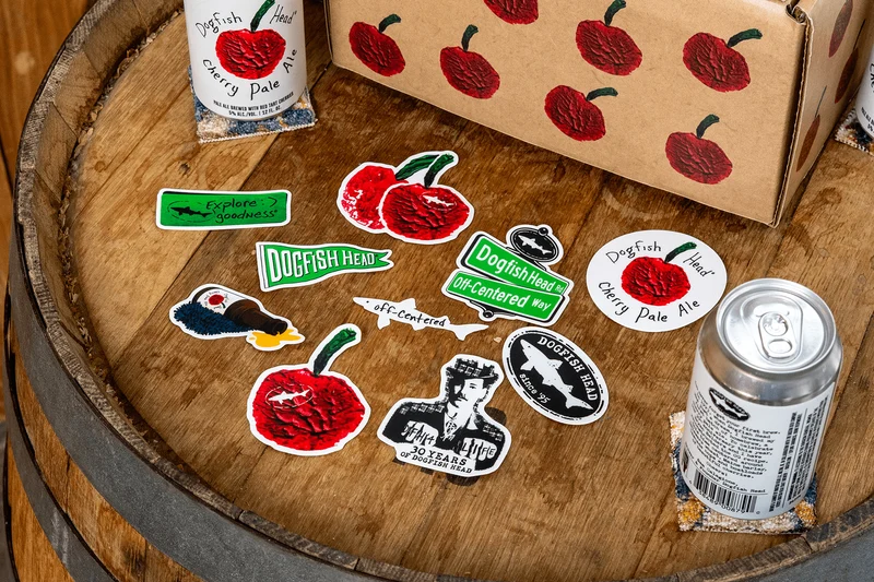 Dogfish Head Cherry Pale Ale 30th Birthday Box