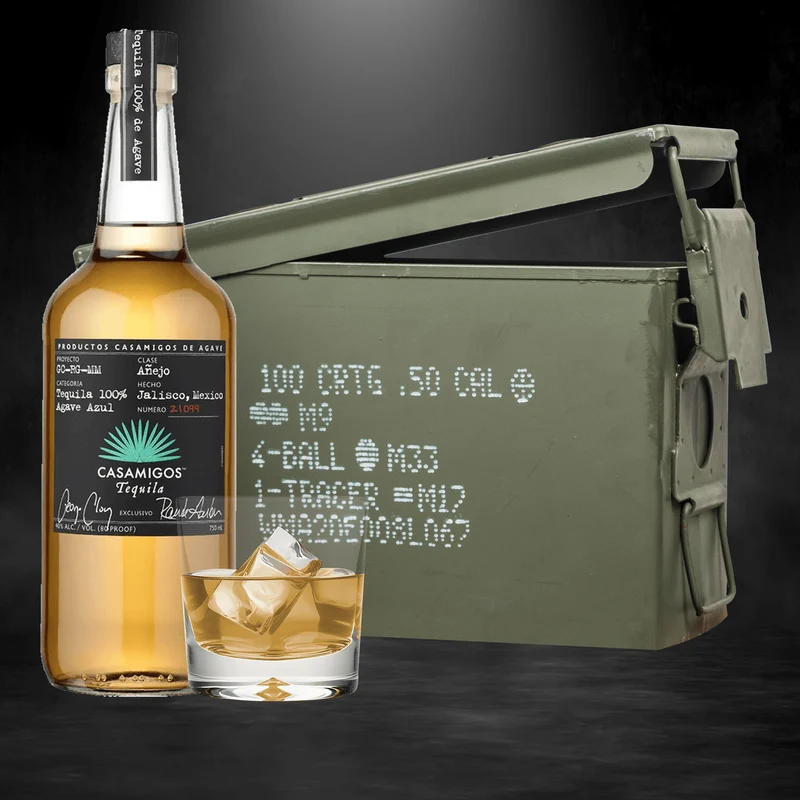 Casamigos Añejo Ammo Can Gift Set