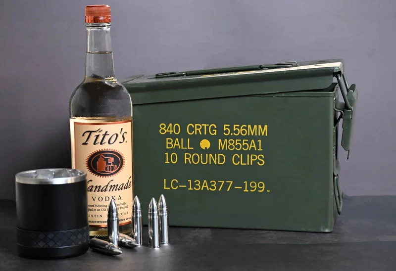 Tito’s Vodka Ammo Can Gift Set