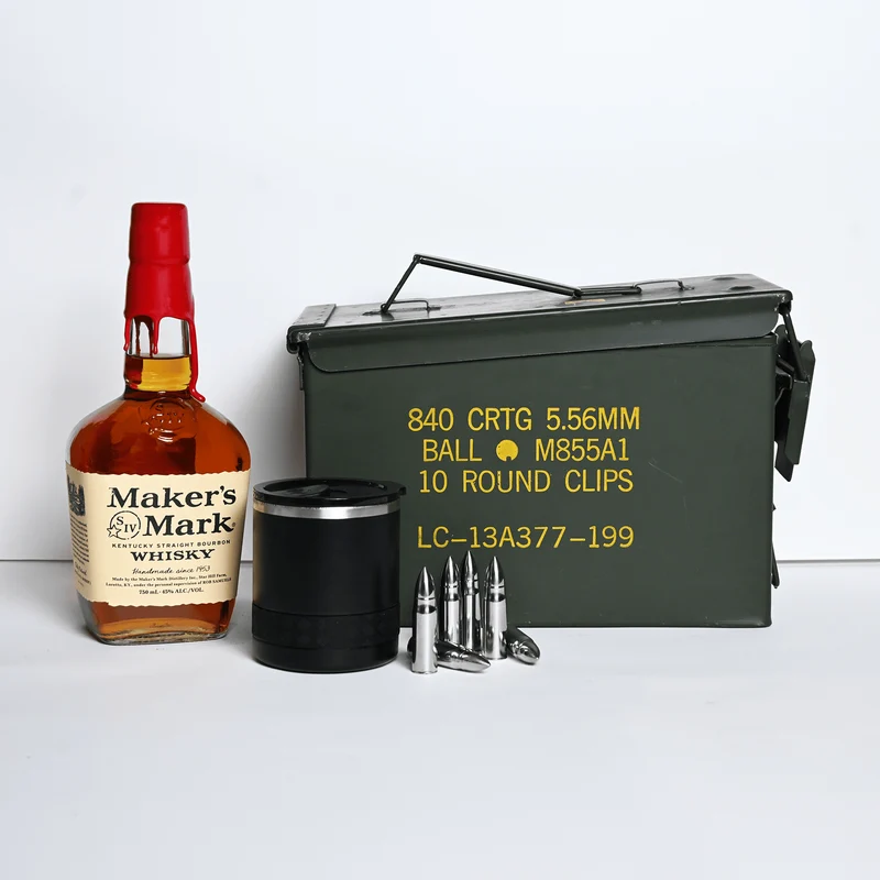Maker’s Mark Ammo Can Gift Set