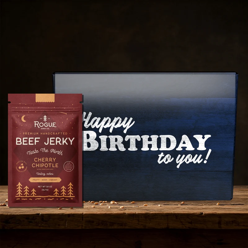 Happy Birthday Jerky Box