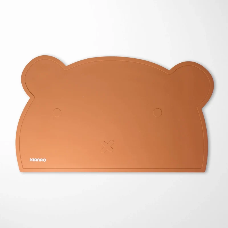 Silicone Placemats | Bear-Shaped & Non-Slip
