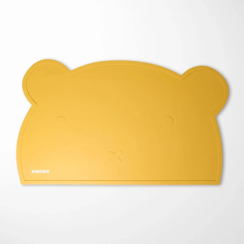 Silicone Placemats | Bear-Shaped & Non-Slip