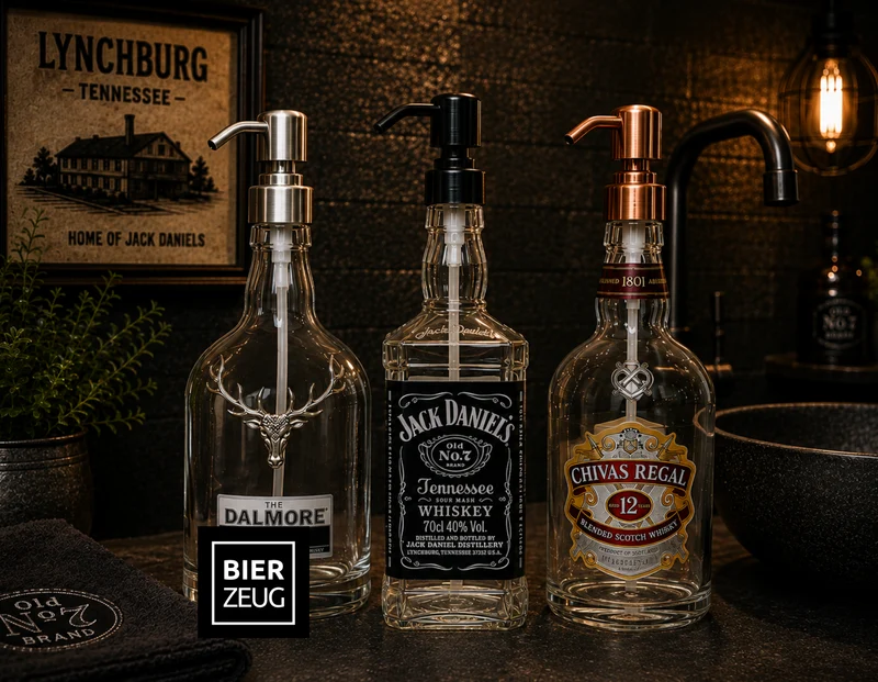 Whisky-Öllampe ”Aberfeldy” | Handgemachte Öllampe aus Aberfeldy Whiskey Flasche | Upcycling Deko | Individuelles Geschenk