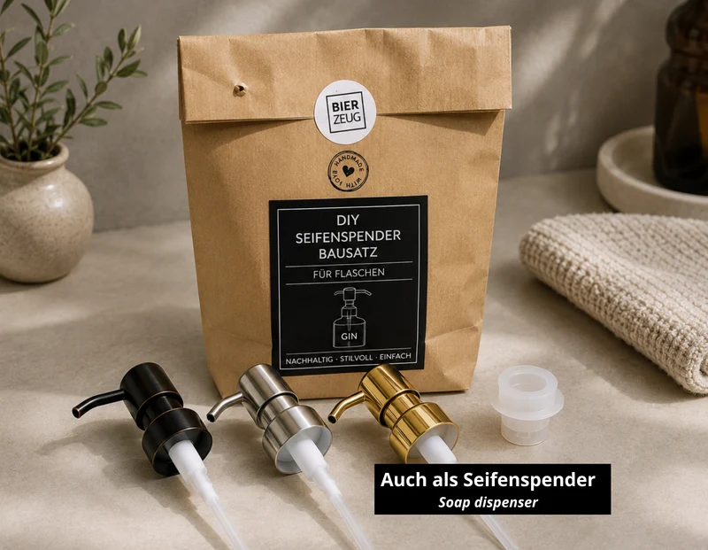 DIY Öllampen-Bausatz für Flaschen-Upcycling | Komplettset mit Kleber & Anleitung | Verwandle deine Lieblings-Flaschen in Öllampen
