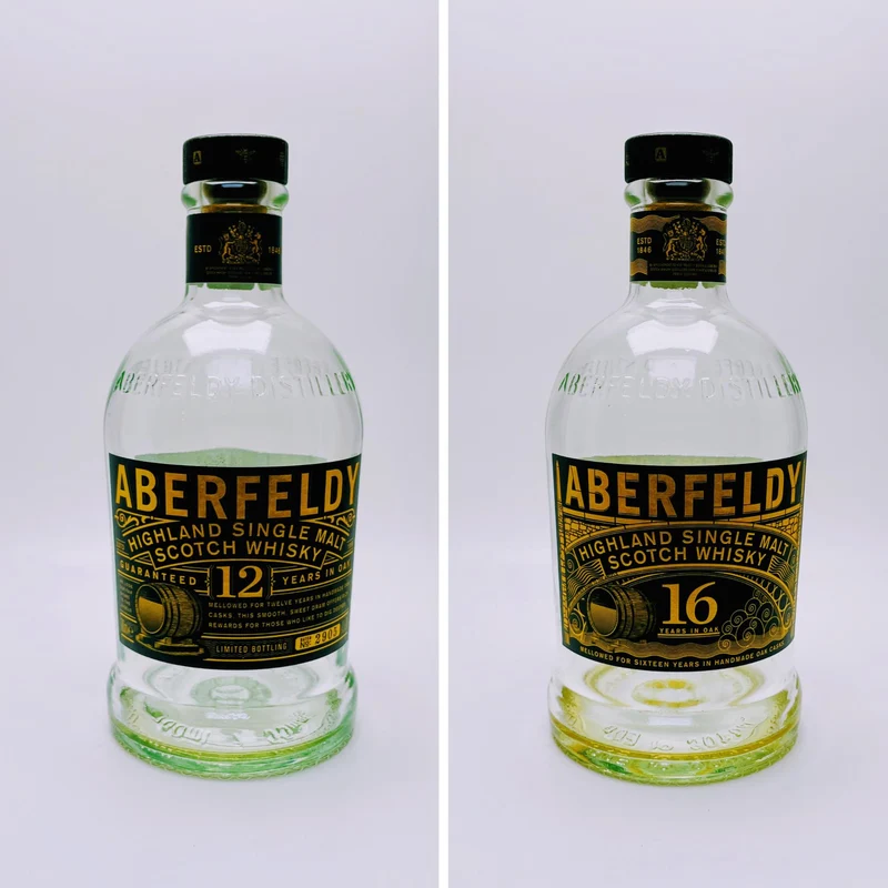 Whisky-Öllampe ”Aberfeldy” | Handgemachte Öllampe aus Aberfeldy Whiskey Flasche | Upcycling Deko | Individuelles Geschenk