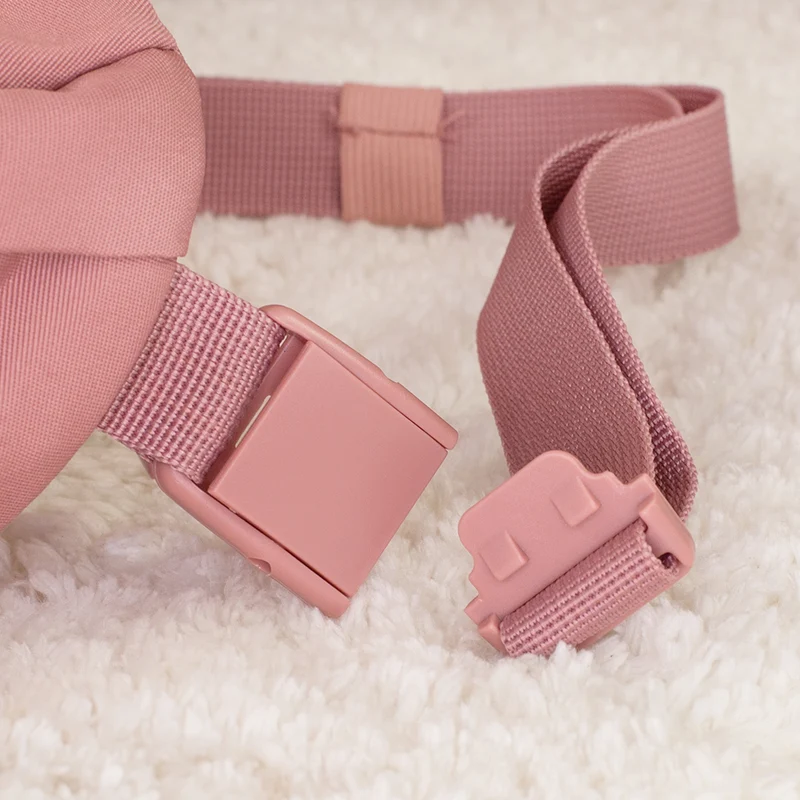 Bauchtasche personalisiert mit Name in Beige o. Rosa 'Dog Mom' | Gürteltasche für Hunde Mama & Frauen