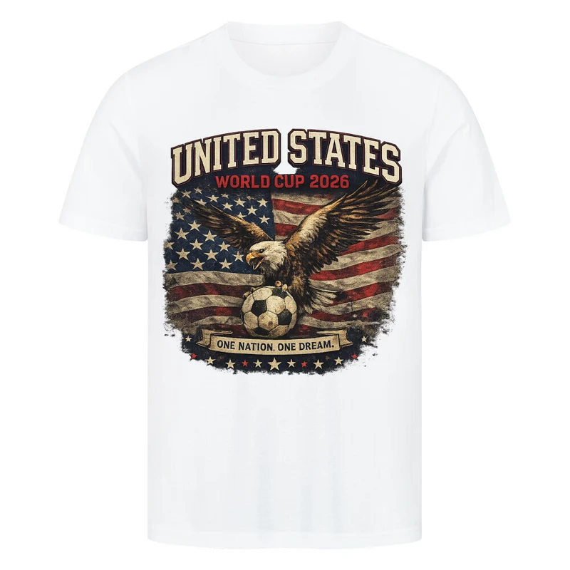 United States World Cup 2026 Vintage Eagle T-Shirt