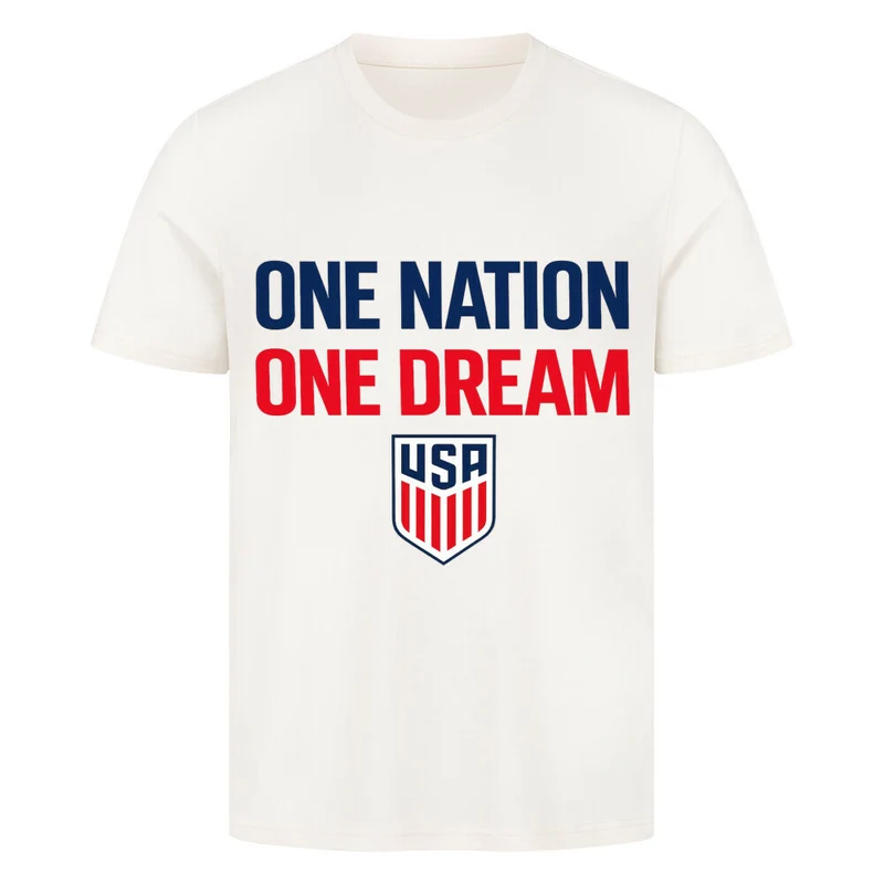 One Nation One Dream USA World Cup T-Shirt