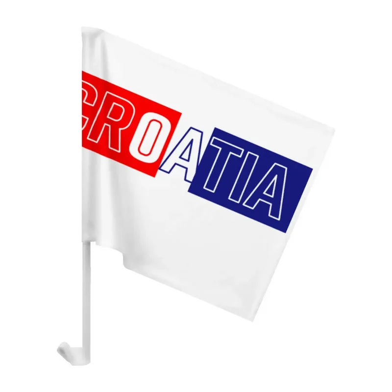 Autoflagge Croatia