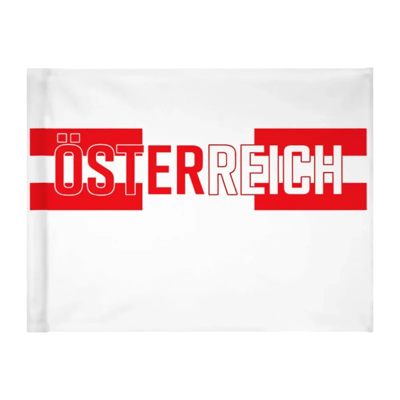 Autoflagge Österreich