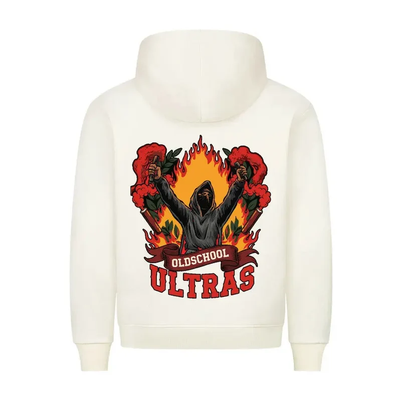 Ultras Oldschool Hooligan Streetwear Hoodie (Rückseitedruck)