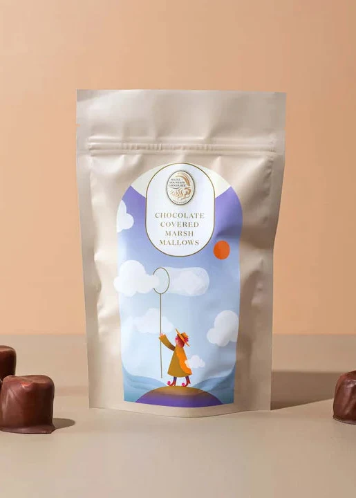 Milk Chocolate Covered Marshmallows | Hazel Mountain Chocolate
