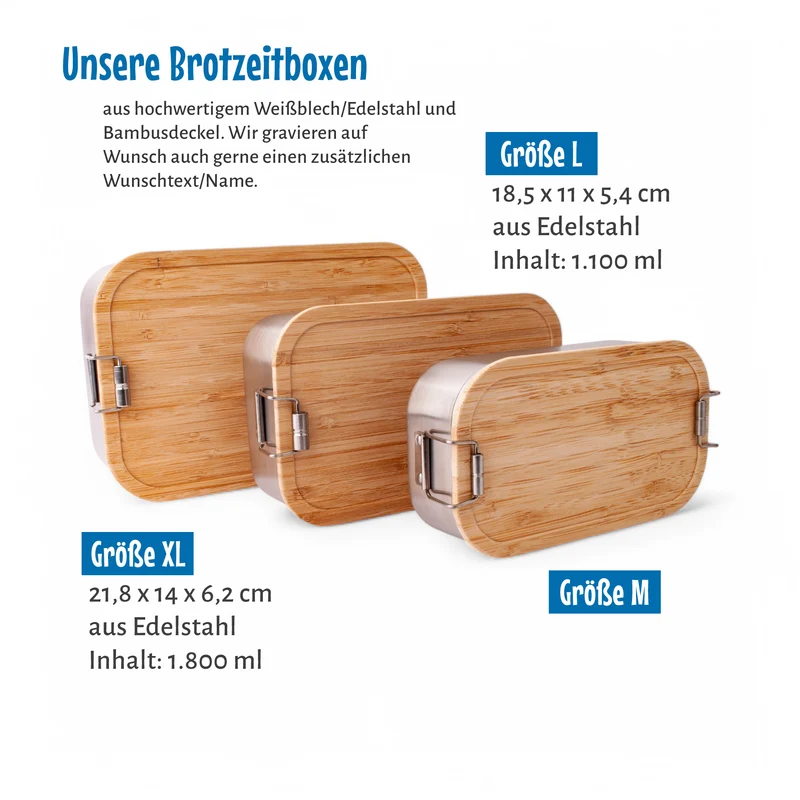 Brotzeitbox "d'Hoamat im Herzn"